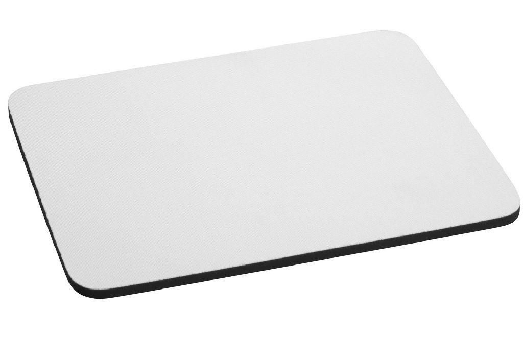 mouse mat - 5mm Rectangle White Sublimation mouse mat